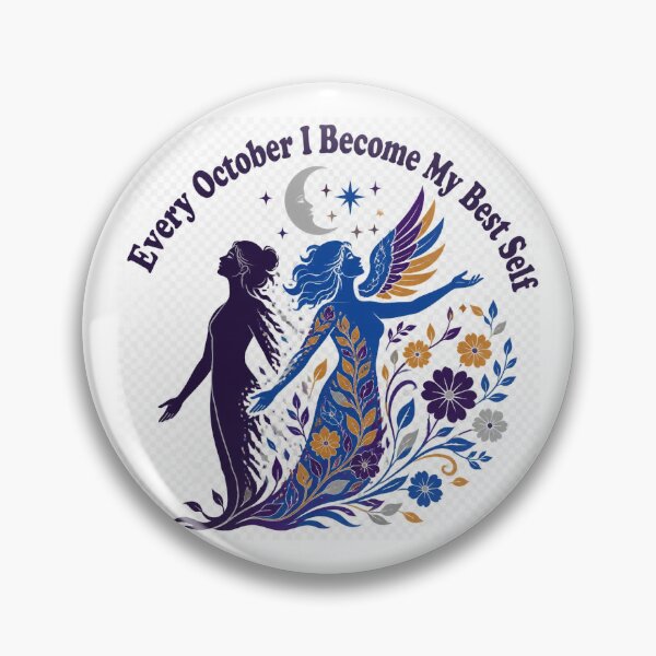 Item preview, Every October I Become My Best Self designed and sold by suespak.