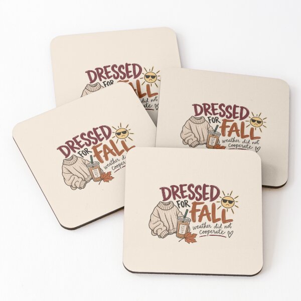 Item preview, Dressed for Fall – Funny Sweater Weather Iced Coffee Autumn Design designed and sold by SnugbugStudios.