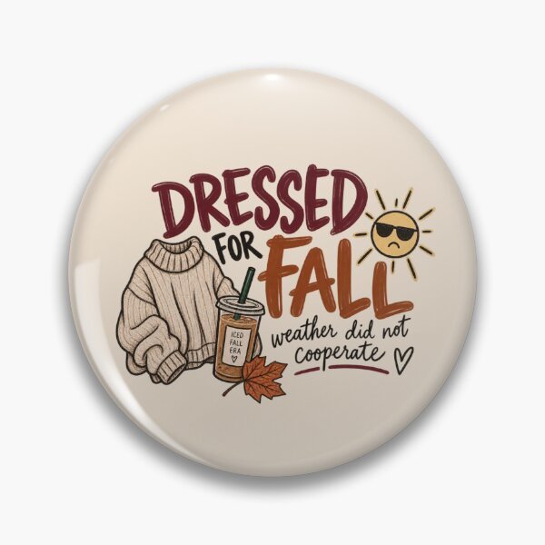 Artikelvorschau, Dressed for Fall – Funny Sweater Weather Iced Coffee Autumn Design entworfen und verkauft von SnugbugStudios.