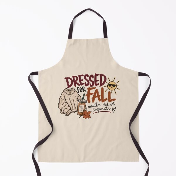 Item preview, Dressed for Fall – Funny Sweater Weather Iced Coffee Autumn Design designed and sold by SnugbugStudios.