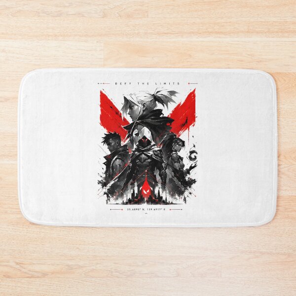 Item preview, Minimal Red and Black Tactical Gaming Art Featuring VALORANT Agents Collage Poster designed and sold by The Envious Kids.