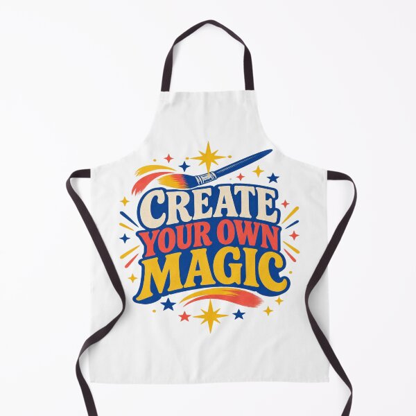 Item preview, Create Your Own Magic Vintage Artist Typography T-Shirt designed and sold by Inky Atlas.