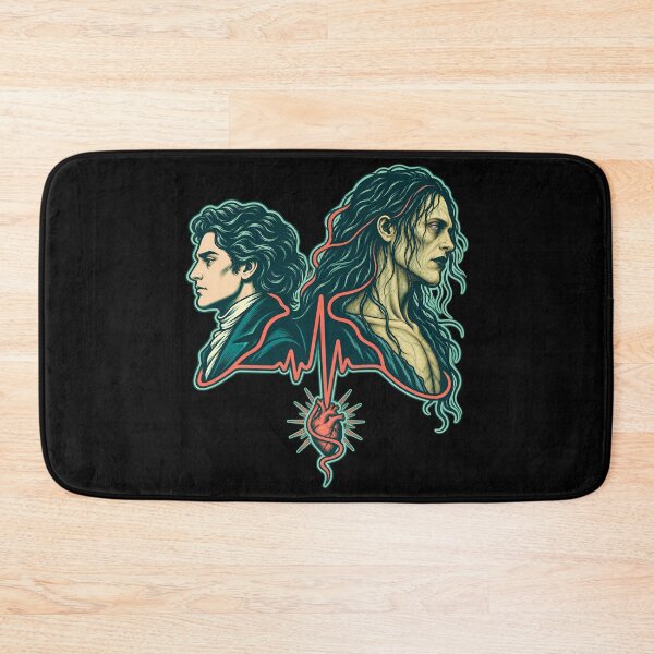 Item preview, Frankenstein Victor and Creature Heartbeat Split designed and sold by Fenay Designs.