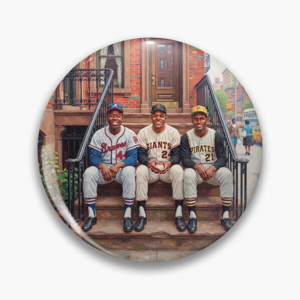 Item preview, Mays Aaron Clemente Baseball's All Star Trio designed and sold by Home Decor Art.