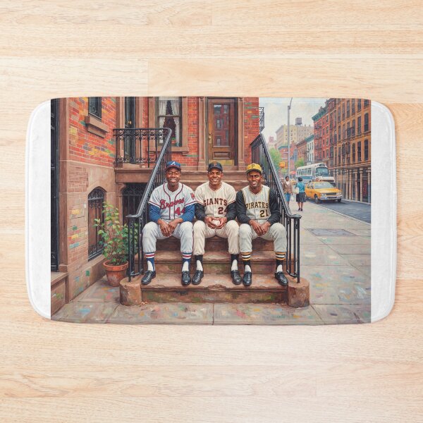 Item preview, Mays Aaron Clemente Baseball's All Star Trio designed and sold by Home Decor Art.