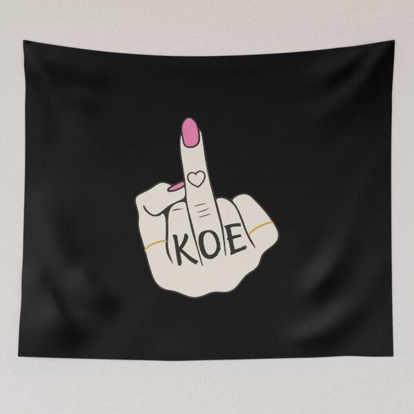 Item preview, KOES Middle Finger Tattoo  designed and sold by EvanderGrimm.