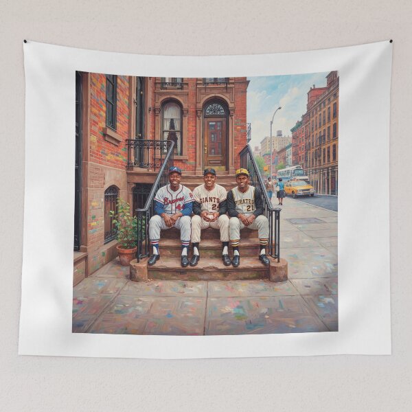 Item preview, Mays Aaron Clemente Baseball's All Star Trio designed and sold by Home Decor Art.