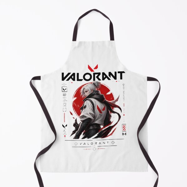 Item preview, Valorant-Inspired Hooded Agent Cyberpunk Poster with Red Sun Minimalist Gaming Art Print designed and sold by Denihw.