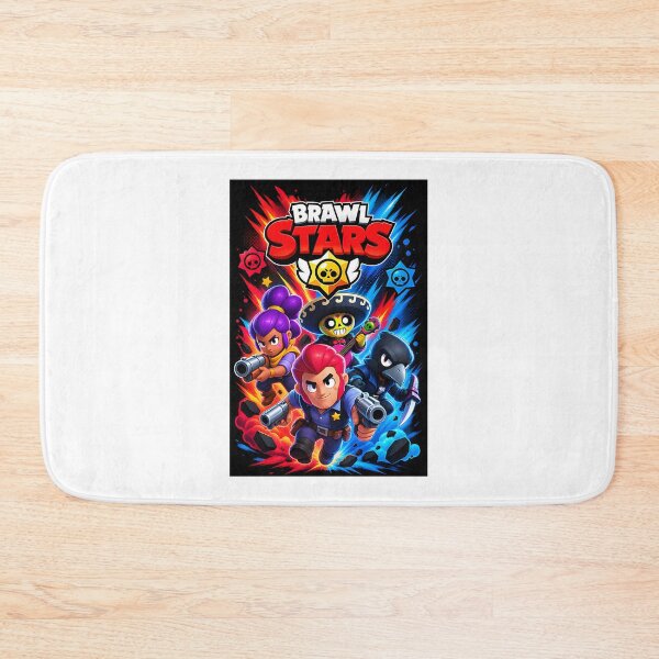 Item preview, Epic Brawler Battle Colorful Gaming Character Artwork Poster designed and sold by The Envious Kids.