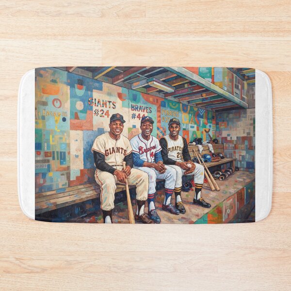 Item preview, Mays Aaron Clemente Baseball's All Star Trio designed and sold by Home Decor Art.