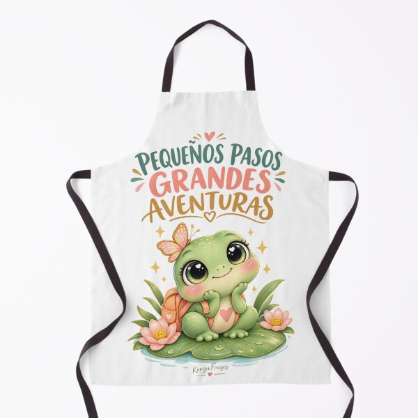 Item preview, Small Steps, Big Adventures - Illustrated Frog designed and sold by KerzuFrases .