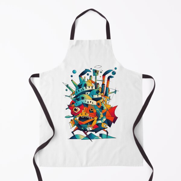 Item preview, Enchanting Moving Castle Fantasy Illustration with Magical Architecture designed and sold by MayGuy.