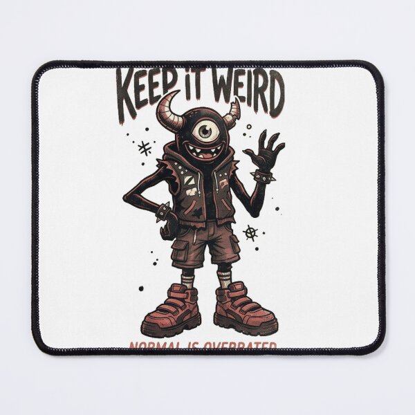 Item preview, Keep It Weird One Eyed Monster Punk Style Funny Cyclops T-Shirt Design designed and sold by @SHINTOSARTSTORE.