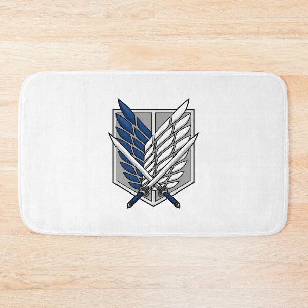 Item preview, Wings of Freedom Minimalist Anime Emblem Inspired by Attack on Titan designed and sold by MayGuy.