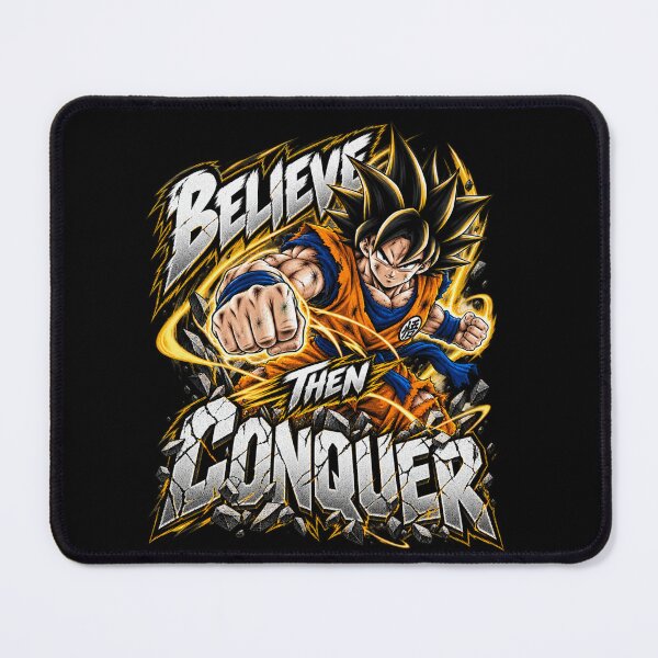 Item preview, Believe Then Conquer – Anime Motivational Warrior Design designed and sold by ArtisticHeart21.