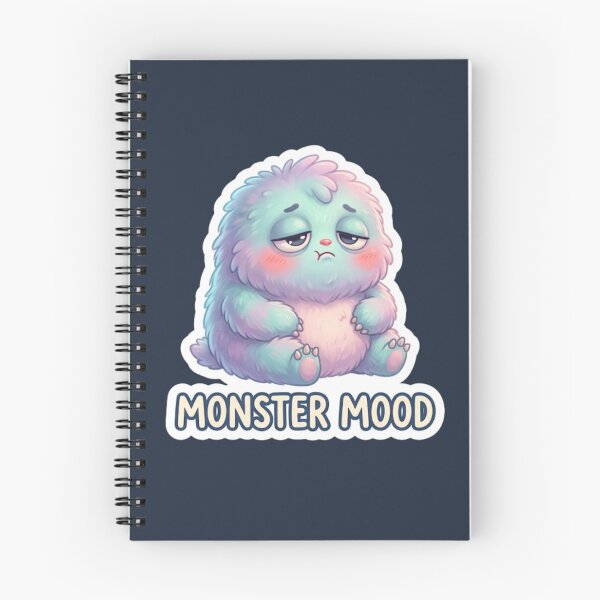 Item preview, Monster Mood Cute Halloween Monster Sticker designed and sold by Cerys-GS.