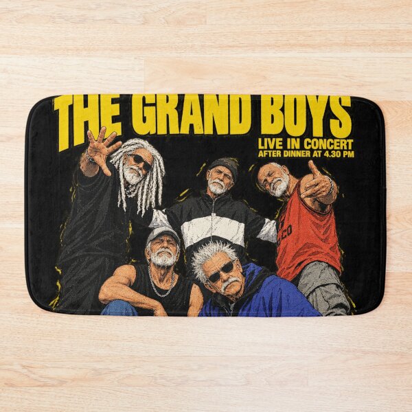 Item preview, The Grand Boys Live In Concert - Funny Elderly Boy Band Art designed and sold by BRTHRCNK01.