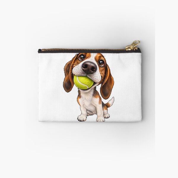 Item preview, Beagle Puppy Dog with Tennis Ball designed and sold by Snurly.