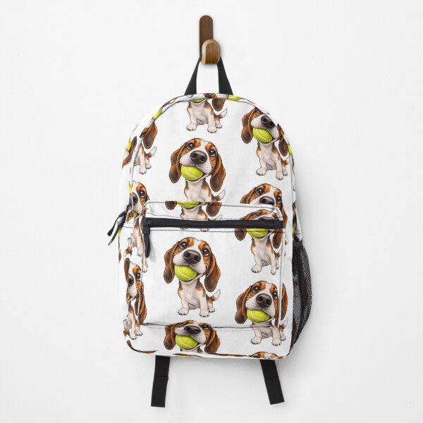 Item preview, Beagle Puppy Dog with Tennis Ball designed and sold by Snurly.