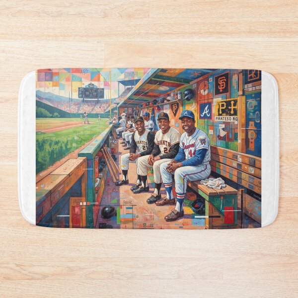 Item preview, Mays Aaron Clemente Baseball's All Star Trio designed and sold by Home Decor Art.