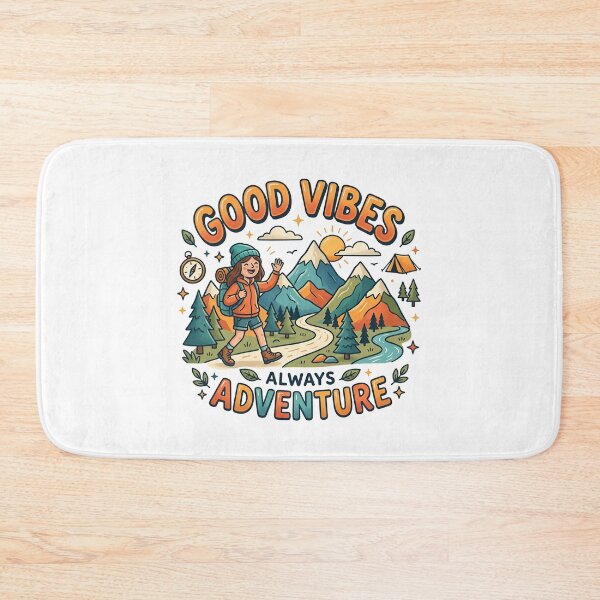 Item preview, GOOD VIBES ALWAYS ADVENTURE designed and sold by decimalades.