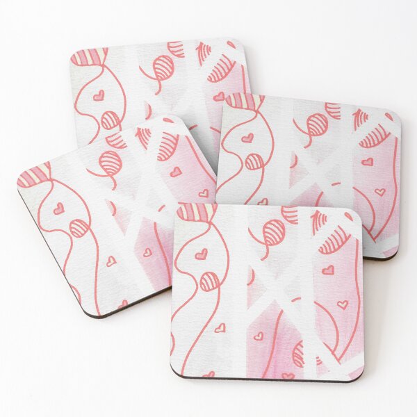 Item preview, Hand Drawn Hearts and Scribbles designed and sold by MyCuriousMagpie.