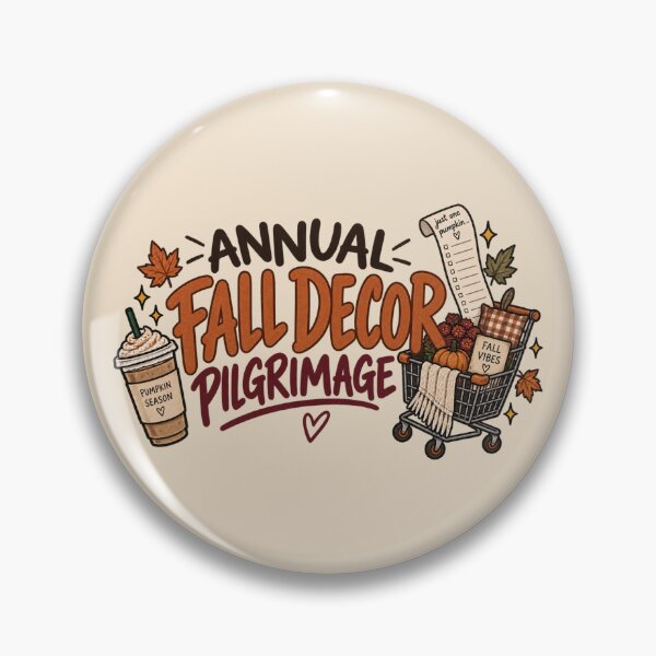 Artikelvorschau, Annual Fall Decor Pilgrimage – Funny Autumn Shopping & Pumpkin Season entworfen und verkauft von SnugbugStudios.