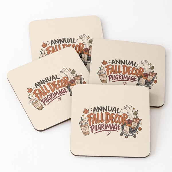 Item preview, Annual Fall Decor Pilgrimage – Funny Autumn Shopping & Pumpkin Season designed and sold by SnugbugStudios.