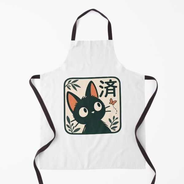 Item preview, Whimsical Cat Delivery Service Inspired Illustration with Magical Charm designed and sold by MayGuy.