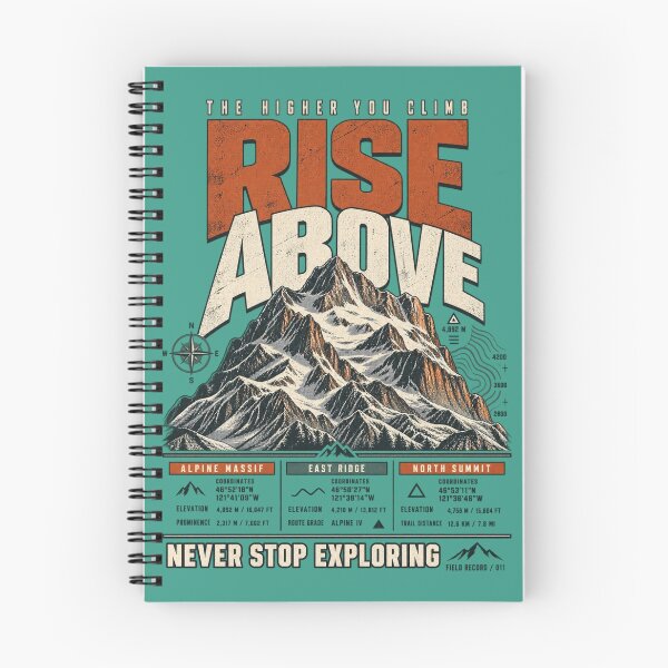 Item preview, ALPINE — RISE ABOVE designed and sold by KrungiT Design .