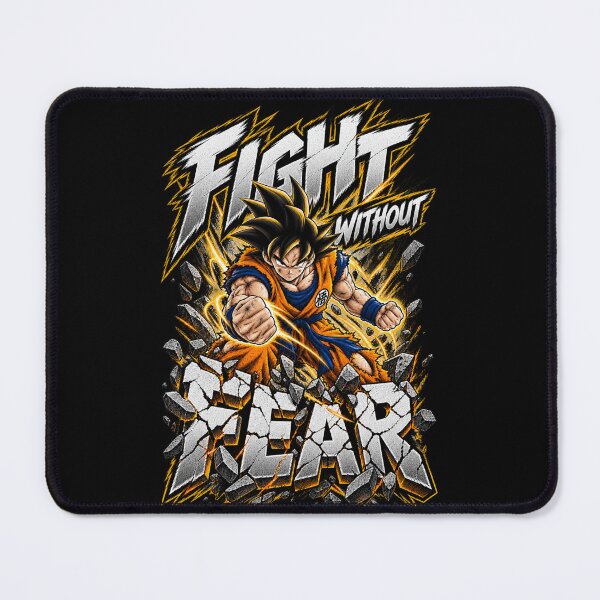 Item preview, Fight Without Fear – Anime Motivational Warrior Design designed and sold by ArtisticHeart21.