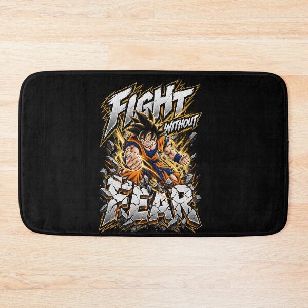 Item preview, Fight Without Fear – Anime Motivational Warrior Design designed and sold by ArtisticHeart21.