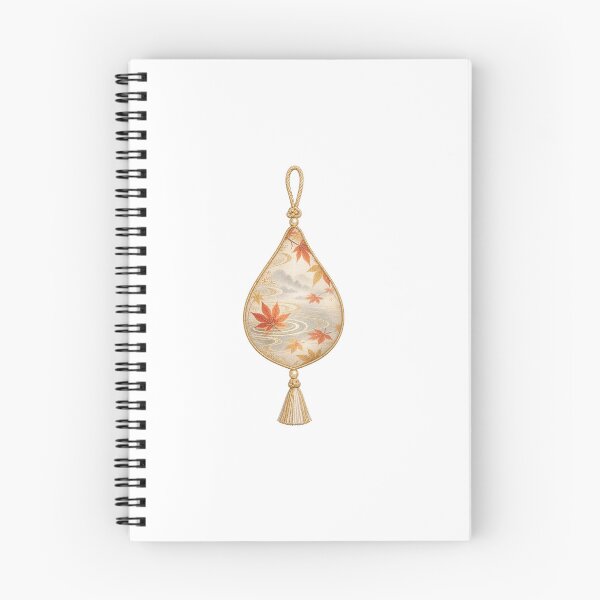 Item preview, Maple Droplet Japanese Charm Motif Sticker designed and sold by LuminaKage.