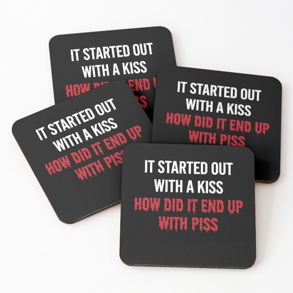 Item preview, I STARTED OUT WITH A KISS designed and sold by Designart68.