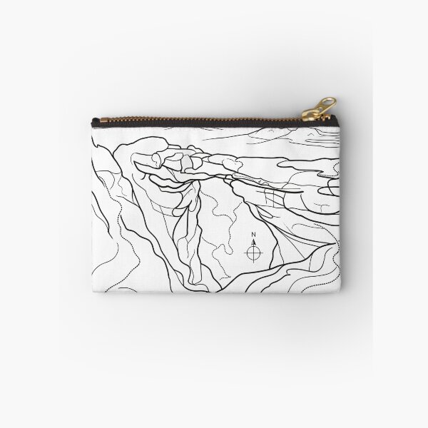 Item preview, Sedona Arizona Red Rocks Line Art Wilderness Coordinates Print Set designed and sold by OzzFrequency.