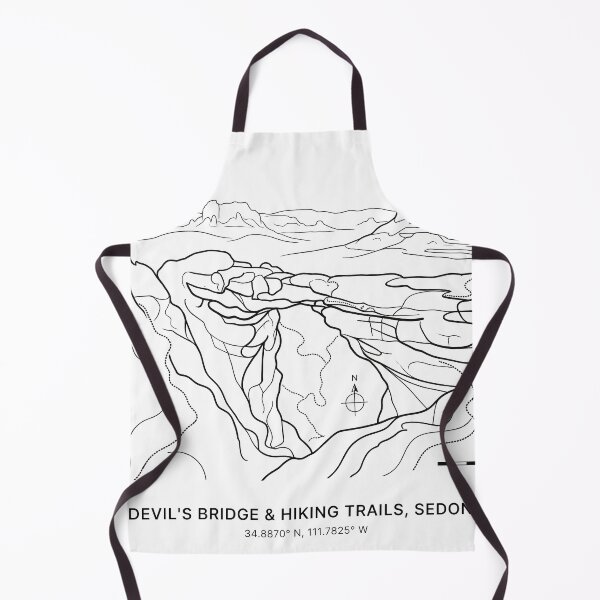 Artikelvorschau, Sedona Arizona Red Rocks Linienzeichnung Wildnis Koordinaten Druckset entworfen und verkauft von OzzFrequency.