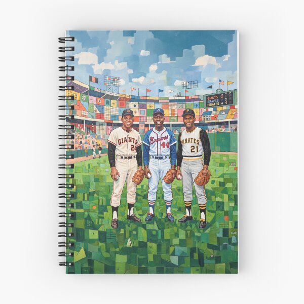 Item preview, Mays Aaron Clemente Baseball's All Star Trio designed and sold by Home Decor Art.