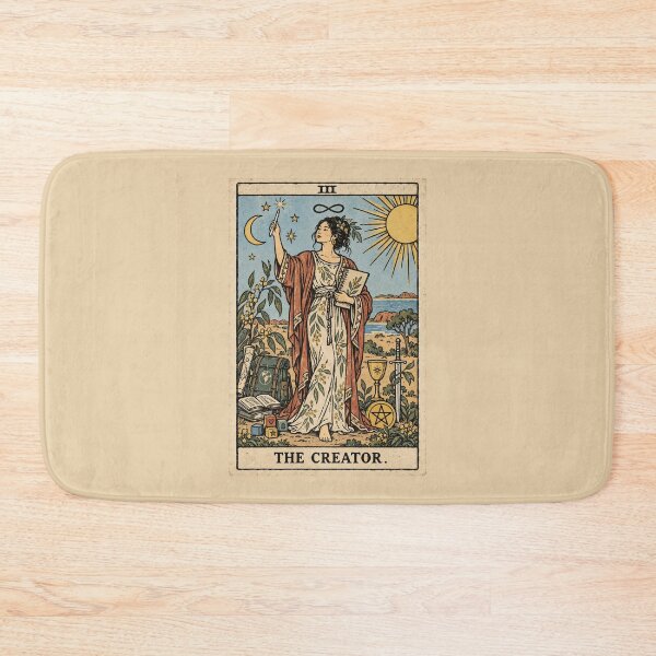 Item preview, The Creator Tarot Card – Mystical Vintage Celestial Artist Witch Aesthetic designed and sold by JOOKDesign.