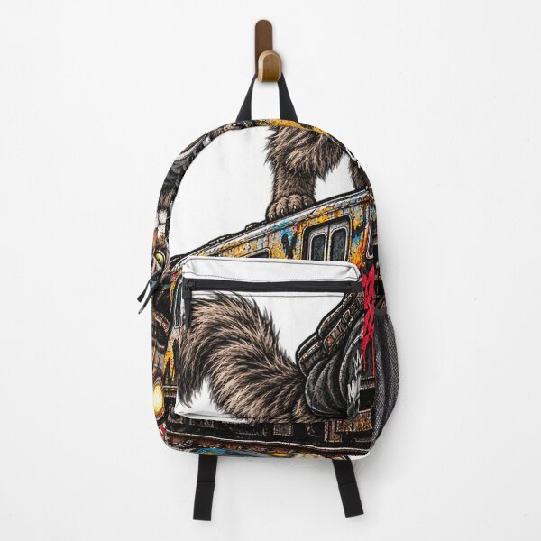 Item preview, Graffiti Cat Subway Street Art – Urban Feline Graphic T-Shirt designed and sold by PurrStreet.