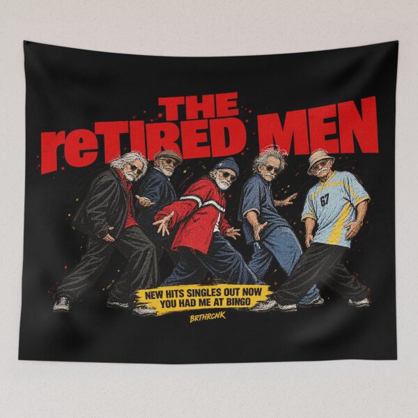 Item preview, The Retired Men You Had Me At Bingo - Funny Bingo Art designed and sold by BRTHRCNK01.