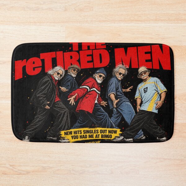 Item preview, The Retired Men You Had Me At Bingo - Funny Bingo Art designed and sold by BRTHRCNK01.