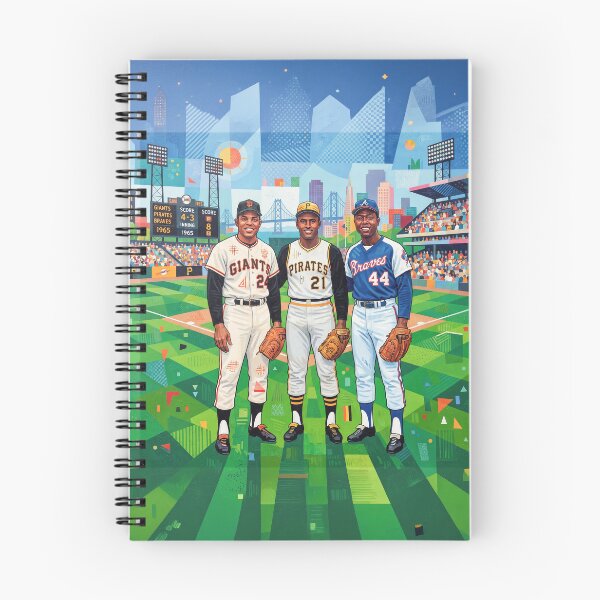 Item preview, Mays Aaron Clemente Baseball's All Star Trio designed and sold by Home Decor Art.