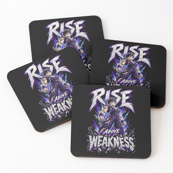Item preview, Rise Above Weakness – Anime Motivational Warrior Design designed and sold by ArtisticHeart21.