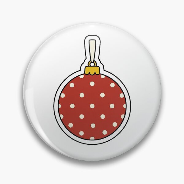 Item preview, Holiday Ornament Ball - Cute Christmas Tree Decor Sticker designed and sold by SimpleP.