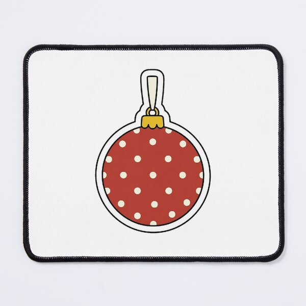 Item preview, Holiday Ornament Ball - Cute Christmas Tree Decor Sticker designed and sold by SimpleP.