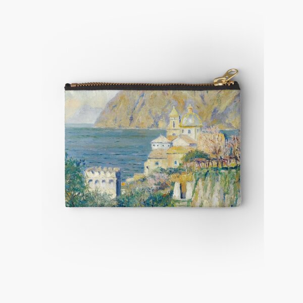 Item preview, Coastal Mountains of Capri, Italy landscape painting by Edward Cucuel designed and sold by Jéanpaul  Ferro.