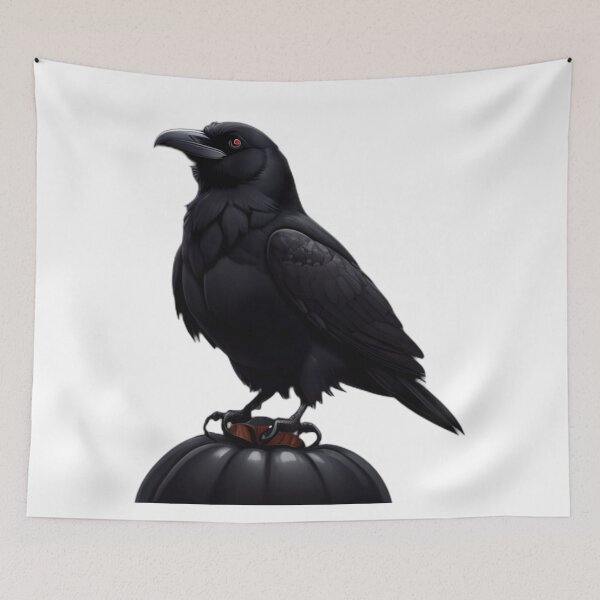 Item preview, Cute Dark Midnight Pumpkin Raven designed and sold by For-Cat.