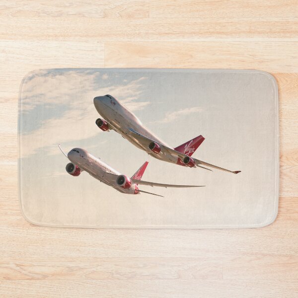 Item preview, Virgin Atlantic 747 And 787 Formation Illustration  designed and sold by Skyframe Aviation.