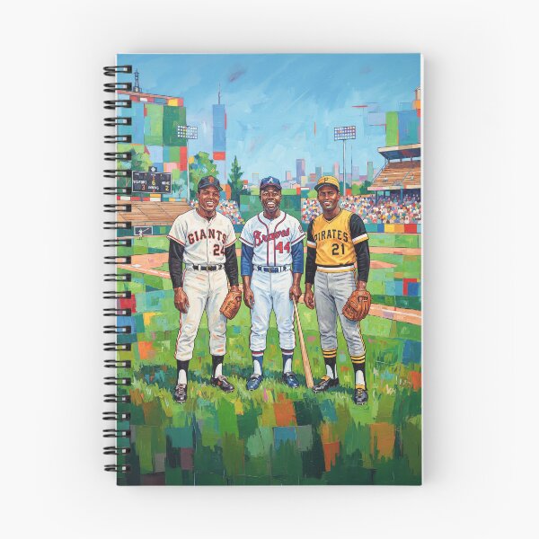 Item preview, Mays Aaron Clemente Baseball's All Star Trio designed and sold by Home Decor Art.