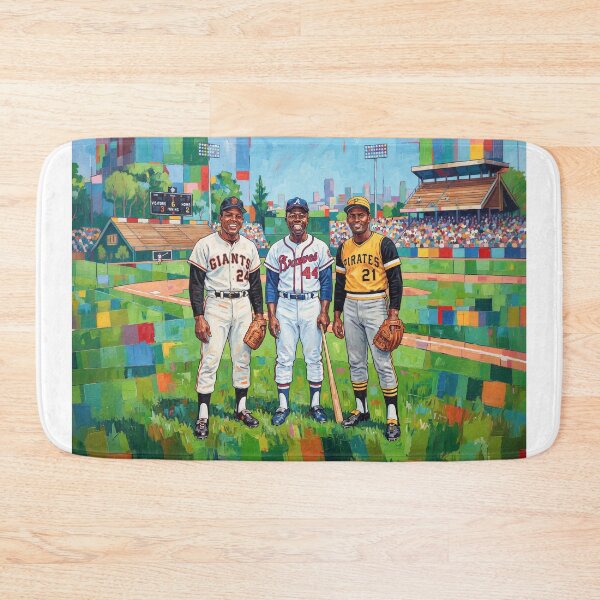 Item preview, Mays Aaron Clemente Baseball's All Star Trio designed and sold by Home Decor Art.